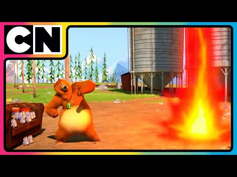 Lemmings Run Riot! 😜| Grizzy & The Lemmings🐻| Compilation | Bear Cartoon | @cnindia