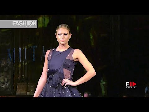 MASHAEL AL MUTAWA Ft.  NNJ Designs NYFW Art Hearts Fashion Spring Summer 2018 - Fashion Channel