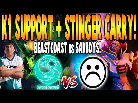BEASTCOAST vs SADBOYS [BO2] - K1 Hector Support y Stinger Carry! - BTS Pro Series Season 4 DOTA 2