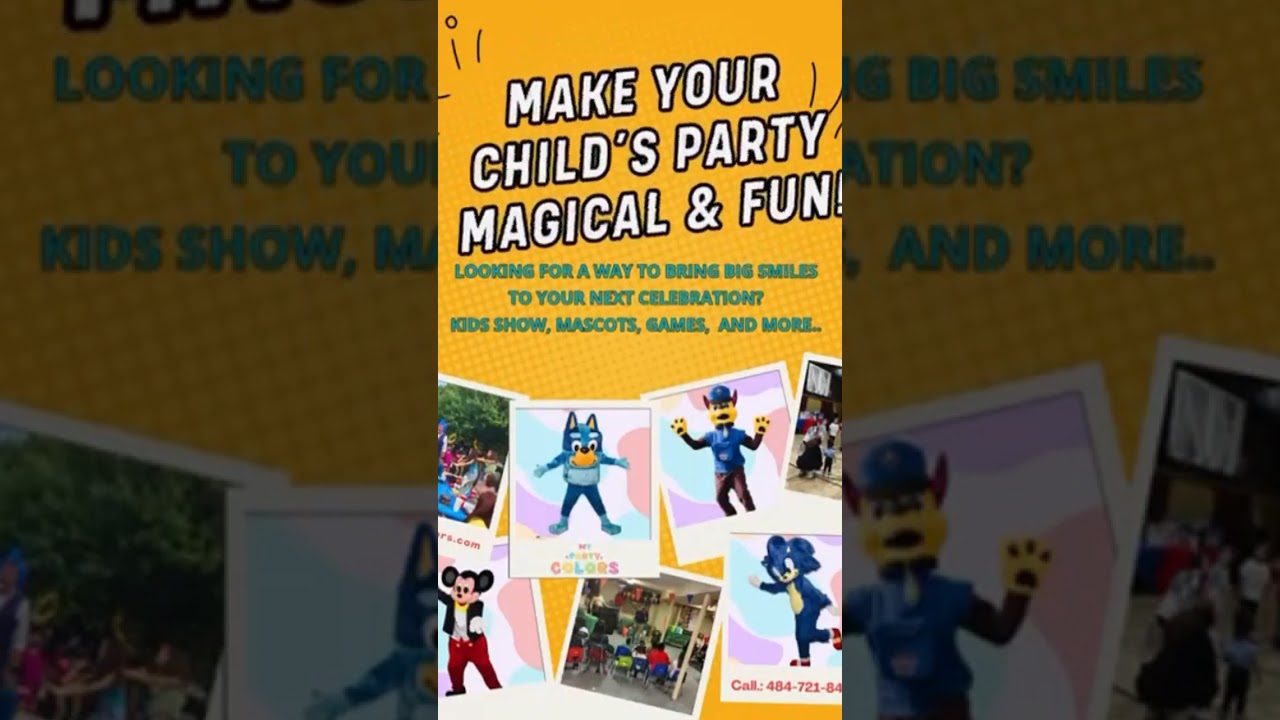 Promotional video thumbnail 3 for My Party Colors