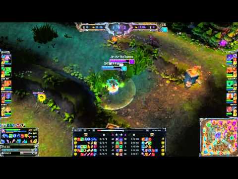 SKT T1 Faker Kassadin vs Kha'Zix [Challenger Ranked solo queue mid]