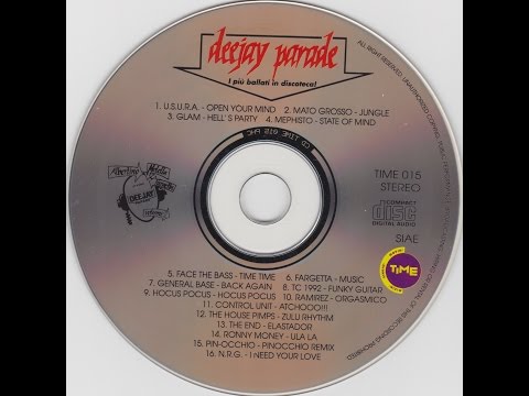 Deejay Parade - Volume 1 - 1992 - cd originale