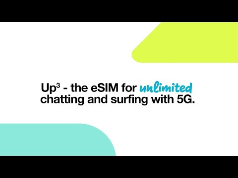 up3 eSIM: 5G Internet & Calls video