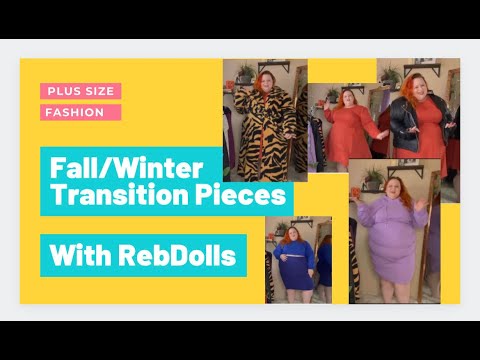 Plus Size Fall/Winter Fashion With Reb Dolls