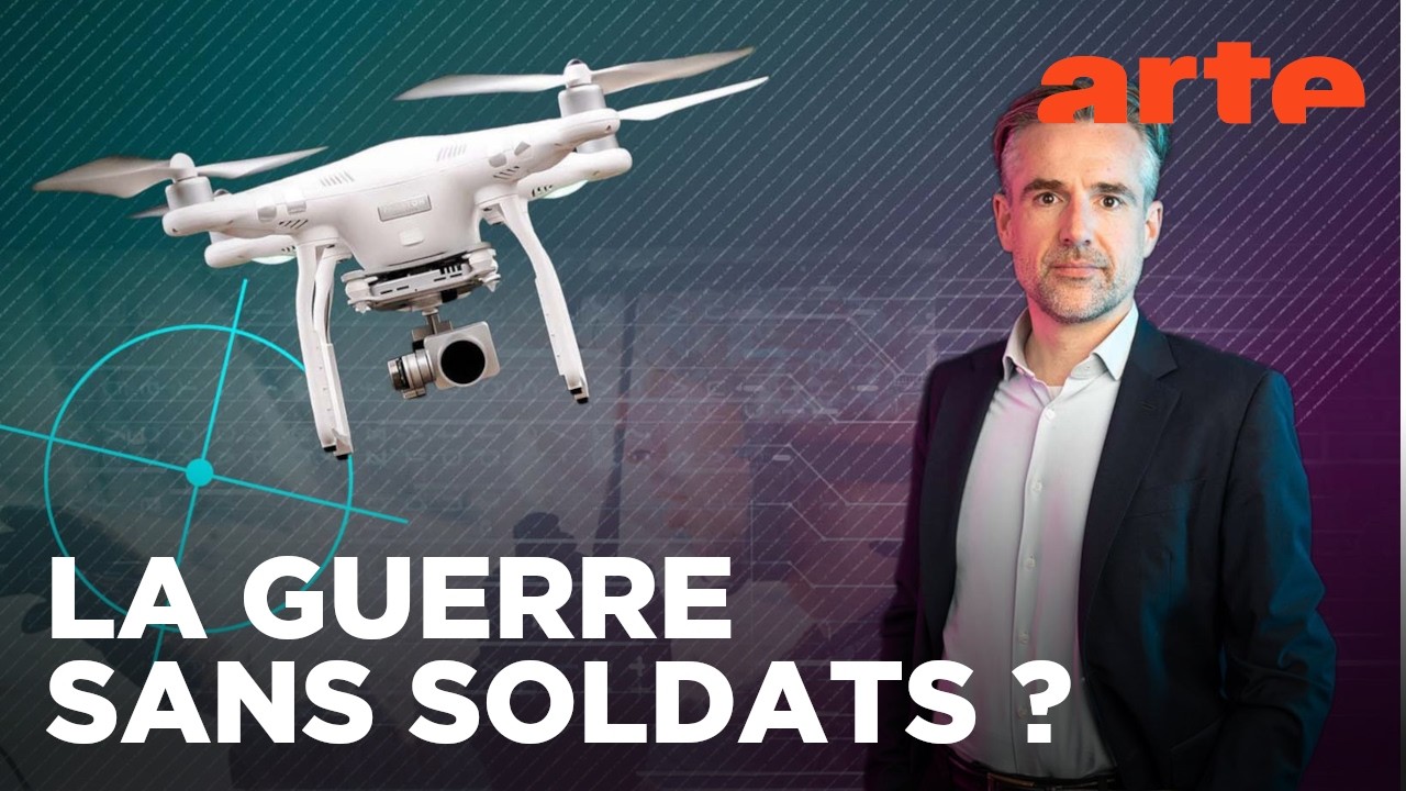 L’IA au service de la guerre : l’arme fatale ? | Les questions qui fâchent | ARTE