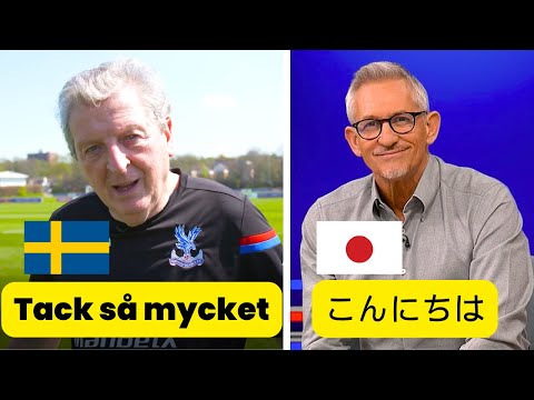 6 ENGLISH Players & Managers who SPEAK Foreign Languages