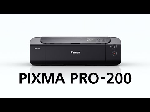 Canon PIXMA PRO-200 Wireless Professional Inkjet Photo Printer
