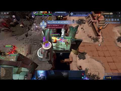 Dota 2 Aghanim's labyrinth 2 luna + phoenix HUGE magic damage