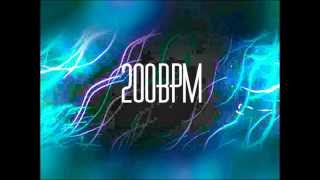 200BPM/Two Hundred Beat per Minute 4/4 Metronome/Tempo