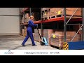 Hanselifter Hubwagen BF mit Bremse Gabellänge 1150mm Tragkraft bis zu 3000kg-youtube_img