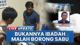 Dengan Nada Polos, Seorang Pria di Bangkalan Ngaku Ikut Sale Borong Sabu, Idulfitri di Kantor Polisi