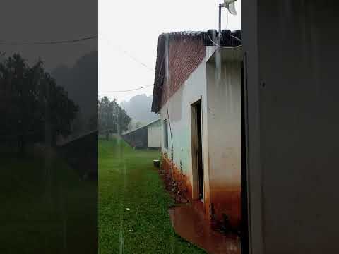 Chuva de pedra em Mato Rico PARANÁ