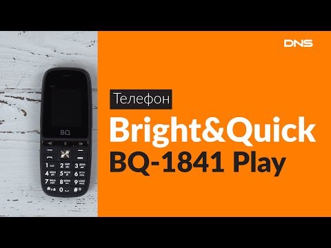 Мобильный телефон BQ BQ-1841 Play черный - Видео