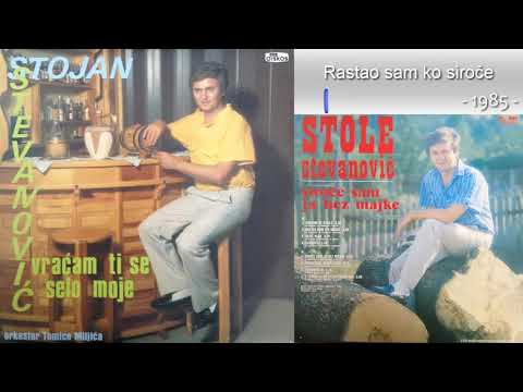 Stojan Stevanovic Stole - Rastao sam ko siroce - (Audio 1985)