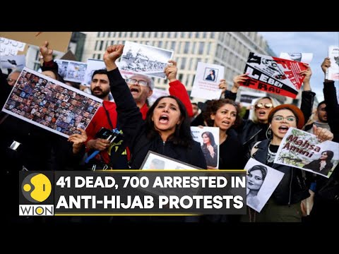 Iran's anti-Hijab protests enter 9th day: At least 41 dead, 700 arrested | Latest News | WION