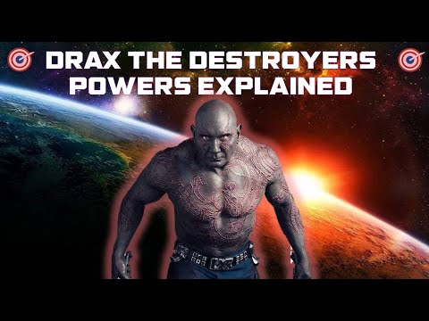Drax The Destroyer's Powers Explained & Ranked | Obscure MCU