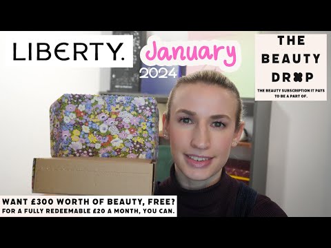 Liberty Beauty Subscription Box January 2024 | The Beauty Drop