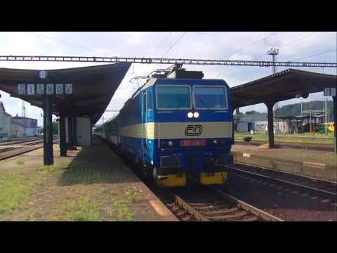 Odjezd zdravící 362.124-0 ze stanice Tišnov na R 674 (FHD)