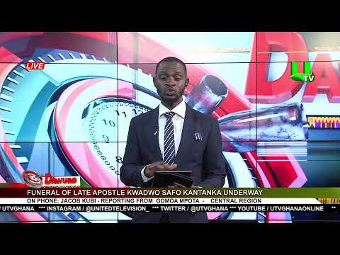 FUNERAL RITES FOR THE LATE APOSTLE KWADWO SAFO KANTANKA UNDERWAY 30/07/26