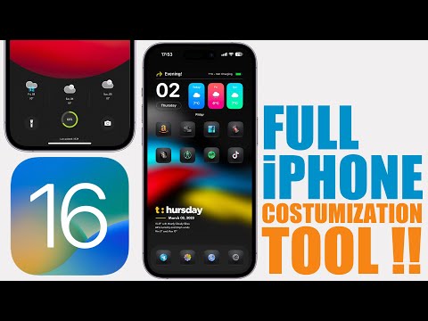 The ULTIMATE iPhone Customization Tool - Fully Customize iOS 16 !