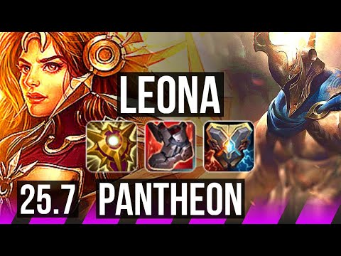 LEONA & Jhin vs PANTHEON & Kai'Sa (SUP) | KR Challenger | 25.7