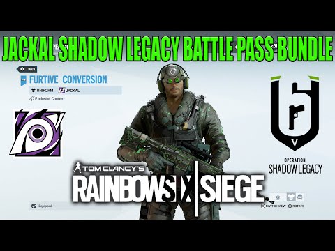 Jackal Shadow Legacy Battle Pass Bundle - Rainbow Six Siege