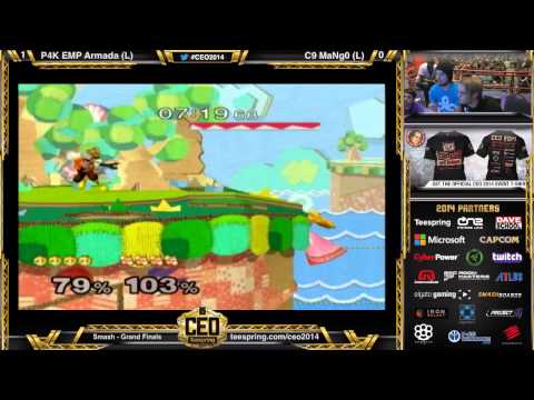 CEO 2014 Grand Finals: Armada (Peach) vs Mango (Fox)