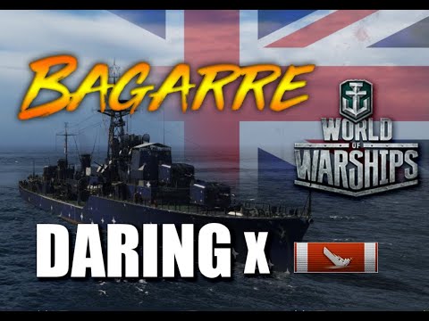 World of Warships Bagarre Daring