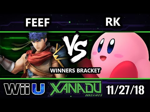 S@X 278 Smash 4 -  Feef (Ike) Vs.  RK (Kirby) - Wii U Winners Bracket