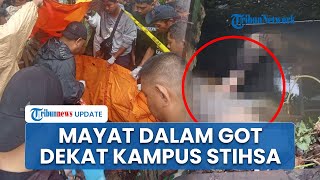 Geger Temuan Mayat Wanita Terendam dalam Got Dekat Kampus STIHSA Banjarmasin, Sempat Dikira Boneka