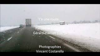 Y'a une route... Manset