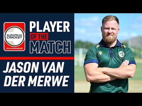 POTM J.Van Der Merwe: Group A, Qualifier 2 - IRE-XI vs POR | ECC24 | 5 Oct 2024 | ECC24.060