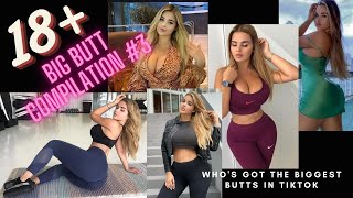 who's got the Biggest butt in tiktok | Big butt compilation #3 | 18+ | Anastasia Kvitko