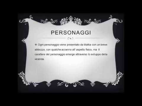 I personaggi del fu Mattia Pascal