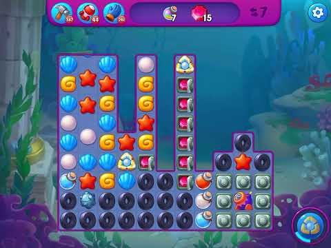 Fishdom Very Hard level 6386 no boosters フィッシュダム ベリーハード [Friend's]