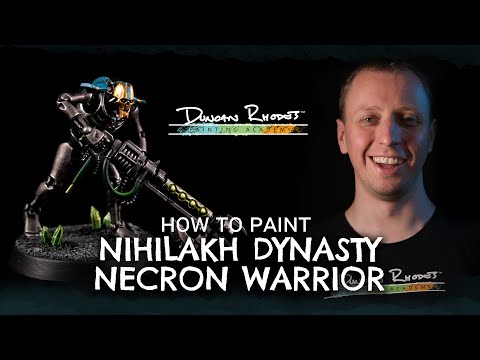 How to Paint: Nihilakh Dynasty Necron Warriors.