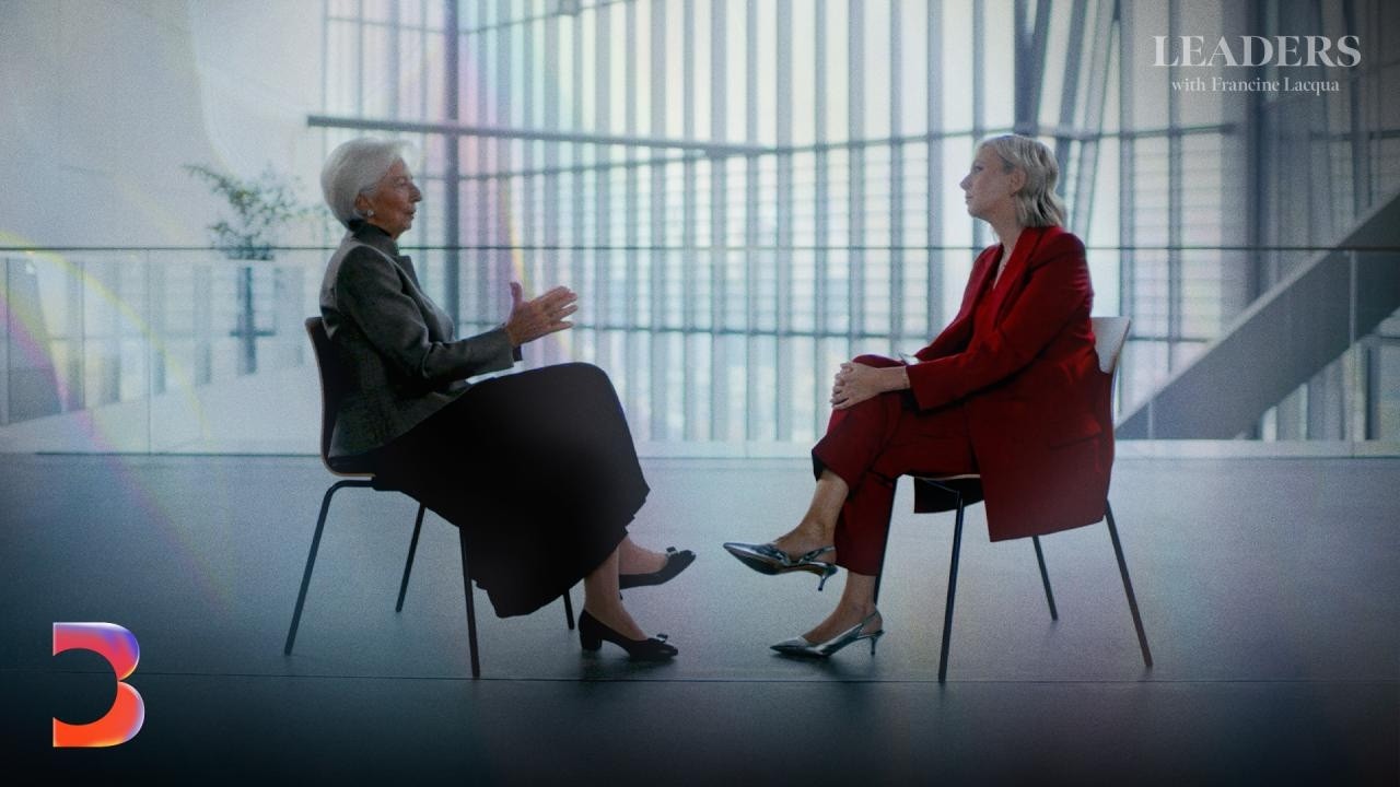 Inside Europe’s Economic Crises With Christine Lagarde | Leaders with Francine Lacqua
