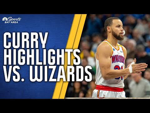 Watch Warriors star score 26 points vs. Wizards | NBC Sports Bay Area