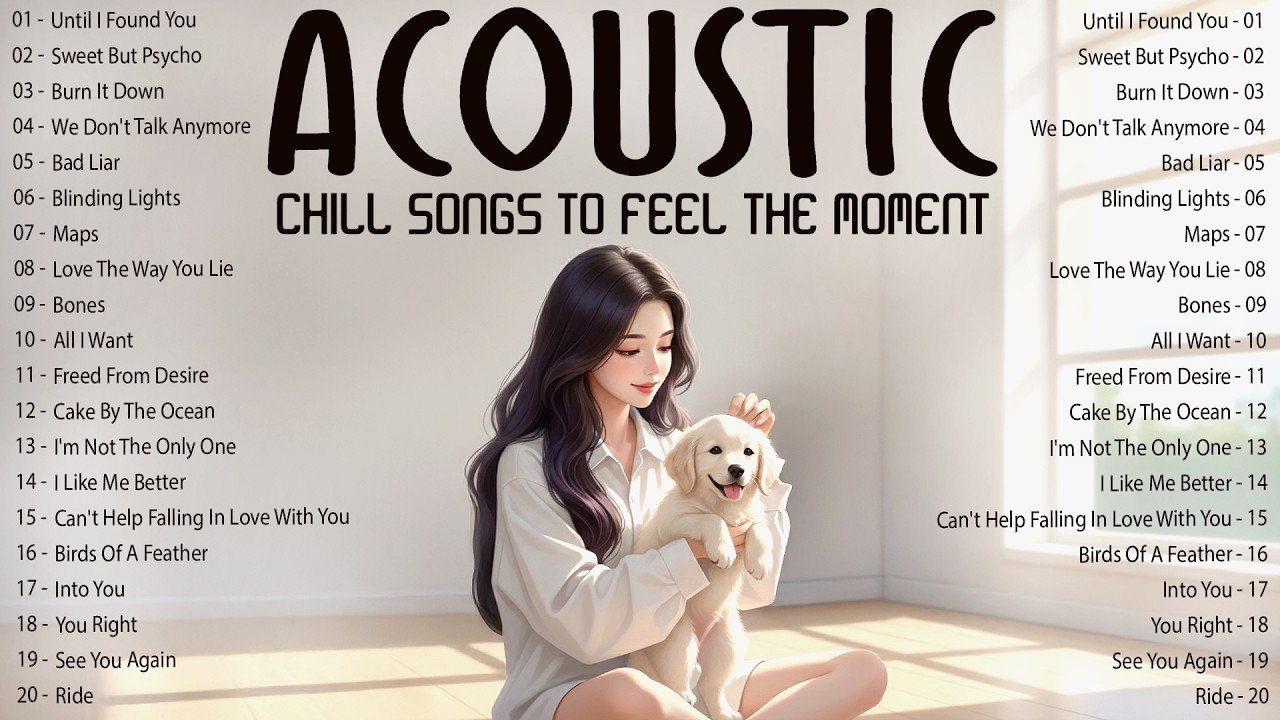 Best Acoustic Songs 2026 with Lyrics ✨ Chill English Songs To Feel The Moment