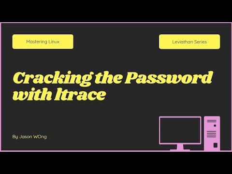 Mastering Linux | CTF | OverTheWire | Leviatan | Level 4 | Cracking the Password with ltrace