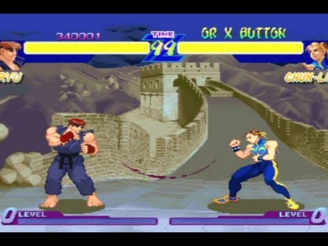 CGRundertow STREET FIGHTER ALPHA for PlayStation ビデオゲームレビュー