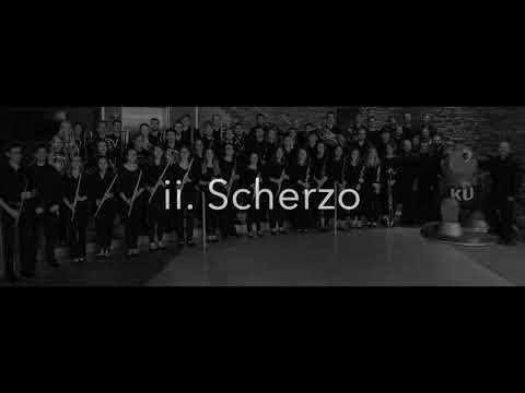 Symphony No. 9 - James Barnes (University of Kansas Wind Ensemble - Paul W. Popiel) (Live)