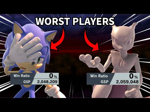 Spectating The WORST PLAYERS In Smash was a disaster...