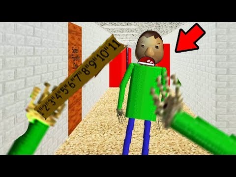 ИГРАЕМ ЗА БАЛДИ!!! - СЕКРЕТНАЯ КОНЦОВКА BALDI'S BASICS in EDUCATION and LEARNING