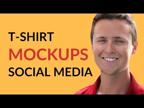 How To Make A Tshirt Mockup Without Photoshop - Full Tutorial Video