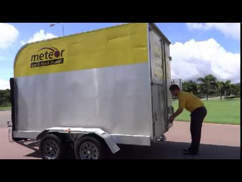 Thumbnail for Meteor Car & Truck Rental - 12' x 6' fully enclosed furniture trailer by Meteor (car)