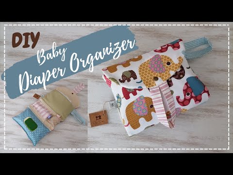 Baby Diaper Organizer _ Useful Stacker ( DIY SEWING TUTORIAL)