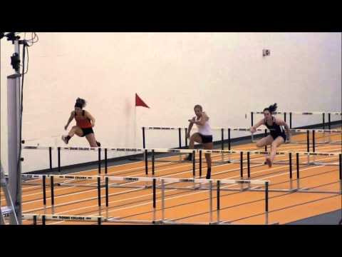 2014 GPAC Indoor Pentathlon: 60m Hurdles - Heat 3