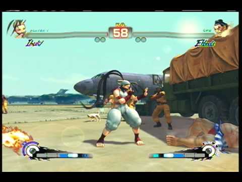 Ibuki vs. E Honda(My first test run video