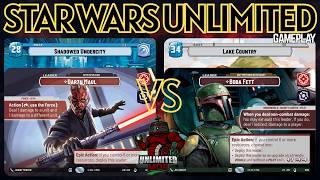 Star Wars Unlimited Gameplay - BO3